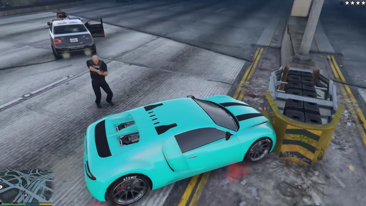 GTA 5 PC 100 Tons Super Car Rampage Grand Theft Auto 5 [FullHD]