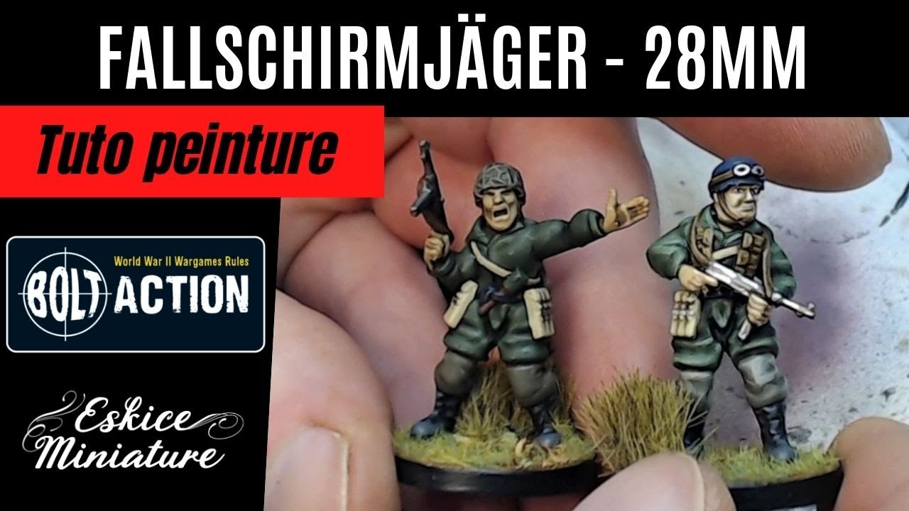 Fallschirmjäger - Tuto peinture Bolt Action