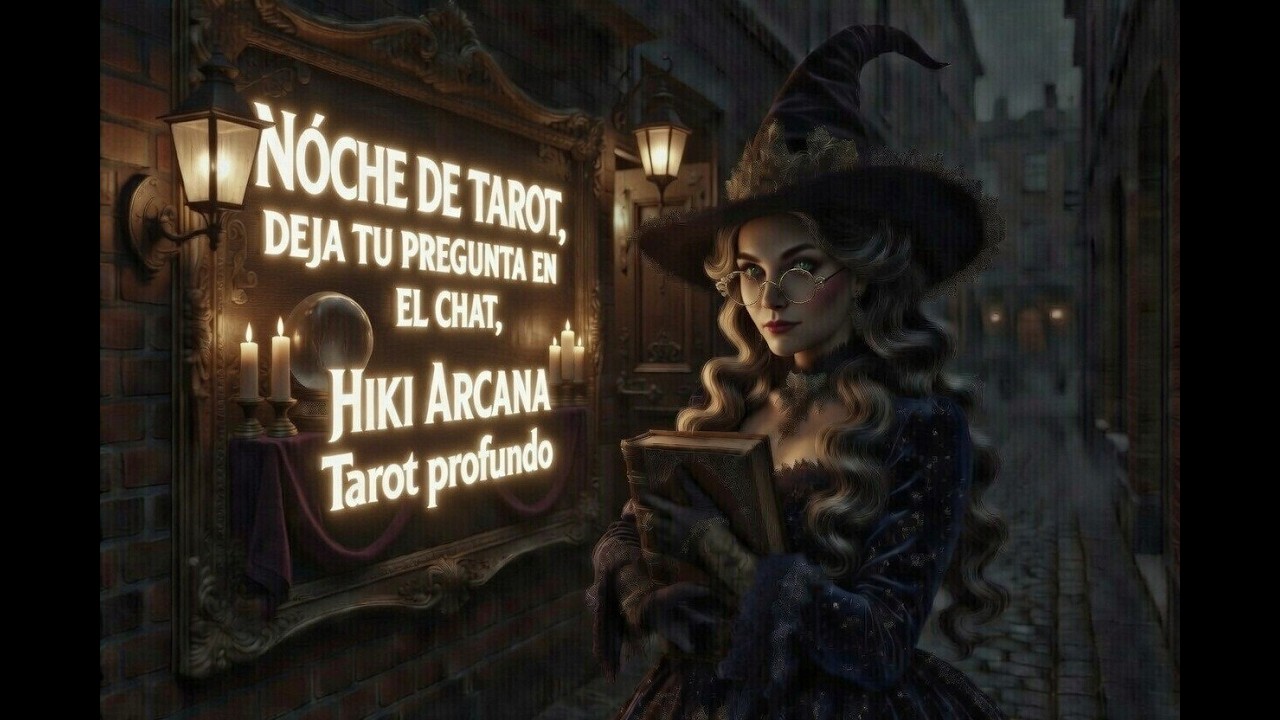 NOCHE DE TAROT. DEJA TU PREGUNTA EN EL CHAT 🔮#tarot #tarotreading  #lecturadetarot #tarotamor