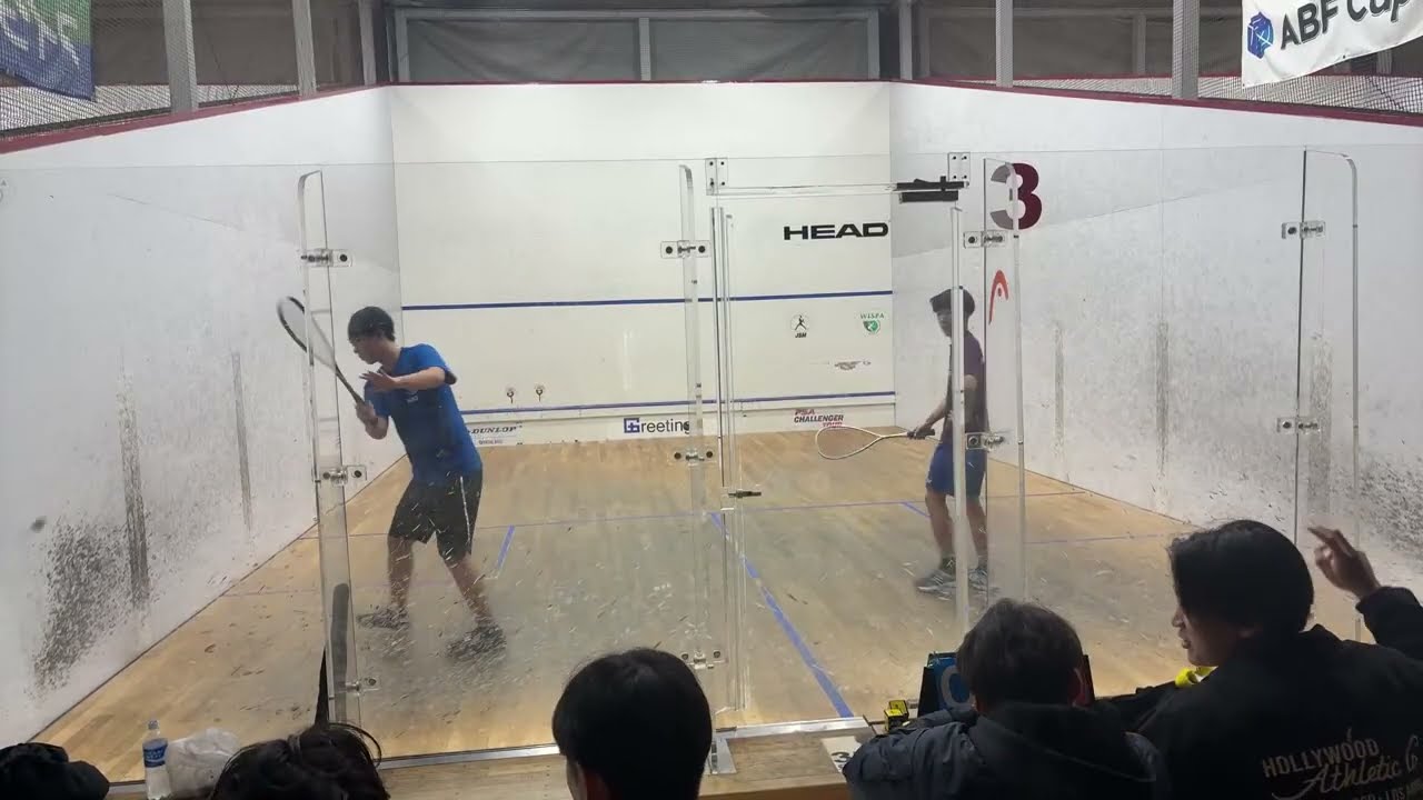 インカレ選手権男子 りんさんvsともきさん