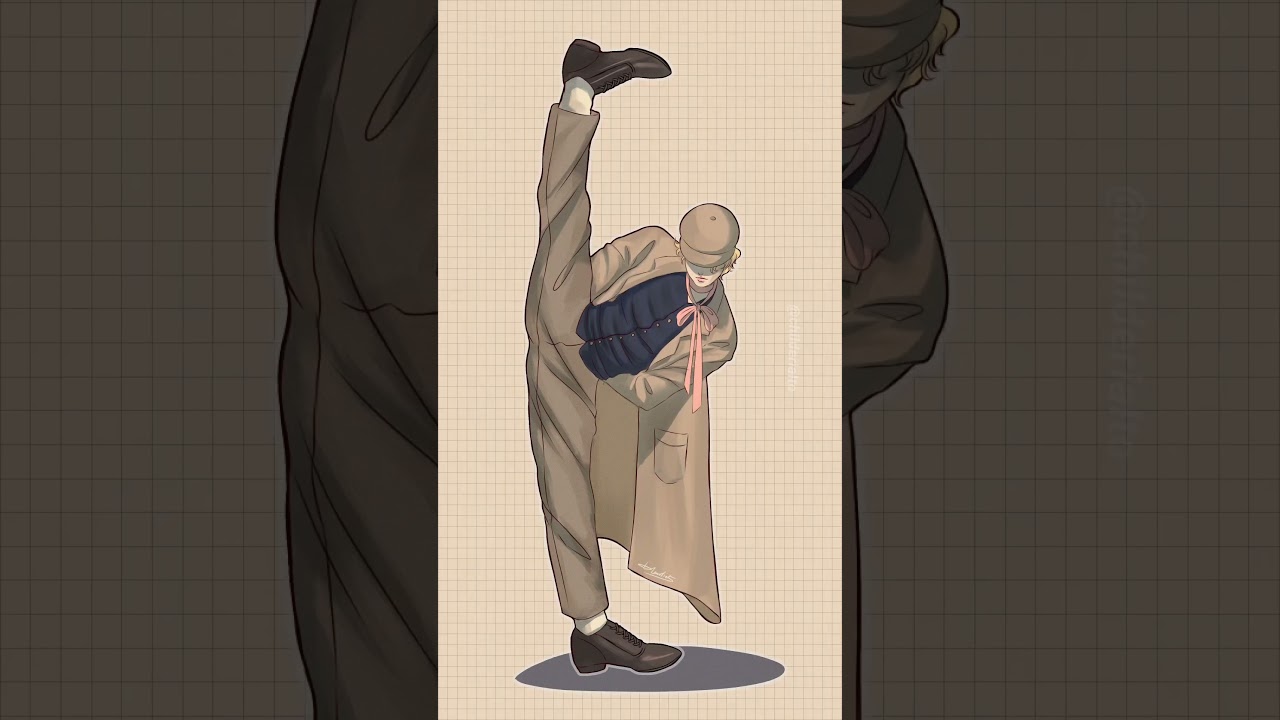 Chinese Military Dance trend &times; My OC #arttrend #trendingshorts #fypシ #explorepage #digitalart #china