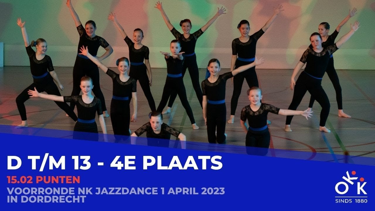 Voorronde NK Jazzdance 2023: D t/m 13 jaar