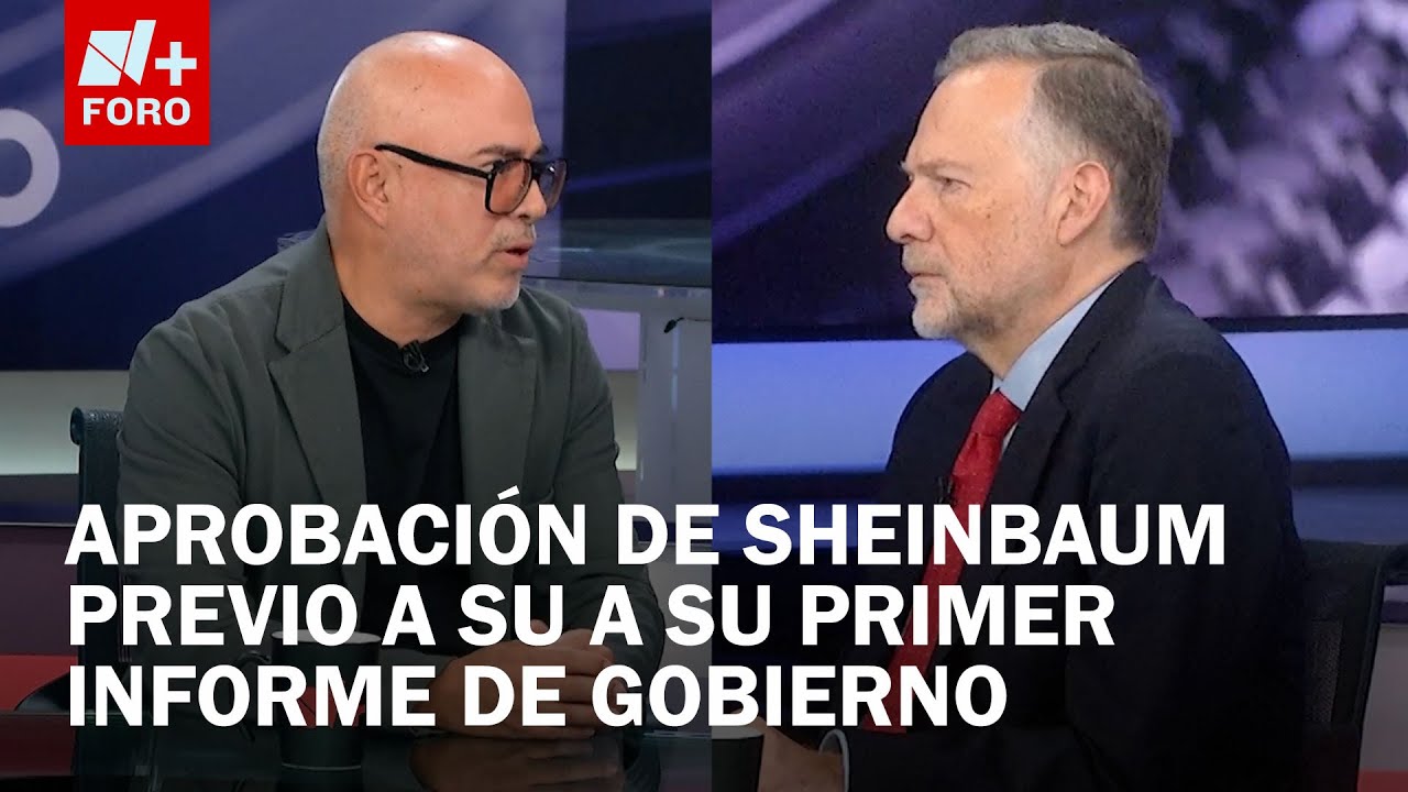 &iquest;C&oacute;mo llega Claudia Sheinbaum en popularidad a su Primer Informe de Gobierno? - Es la Hora de Opinar