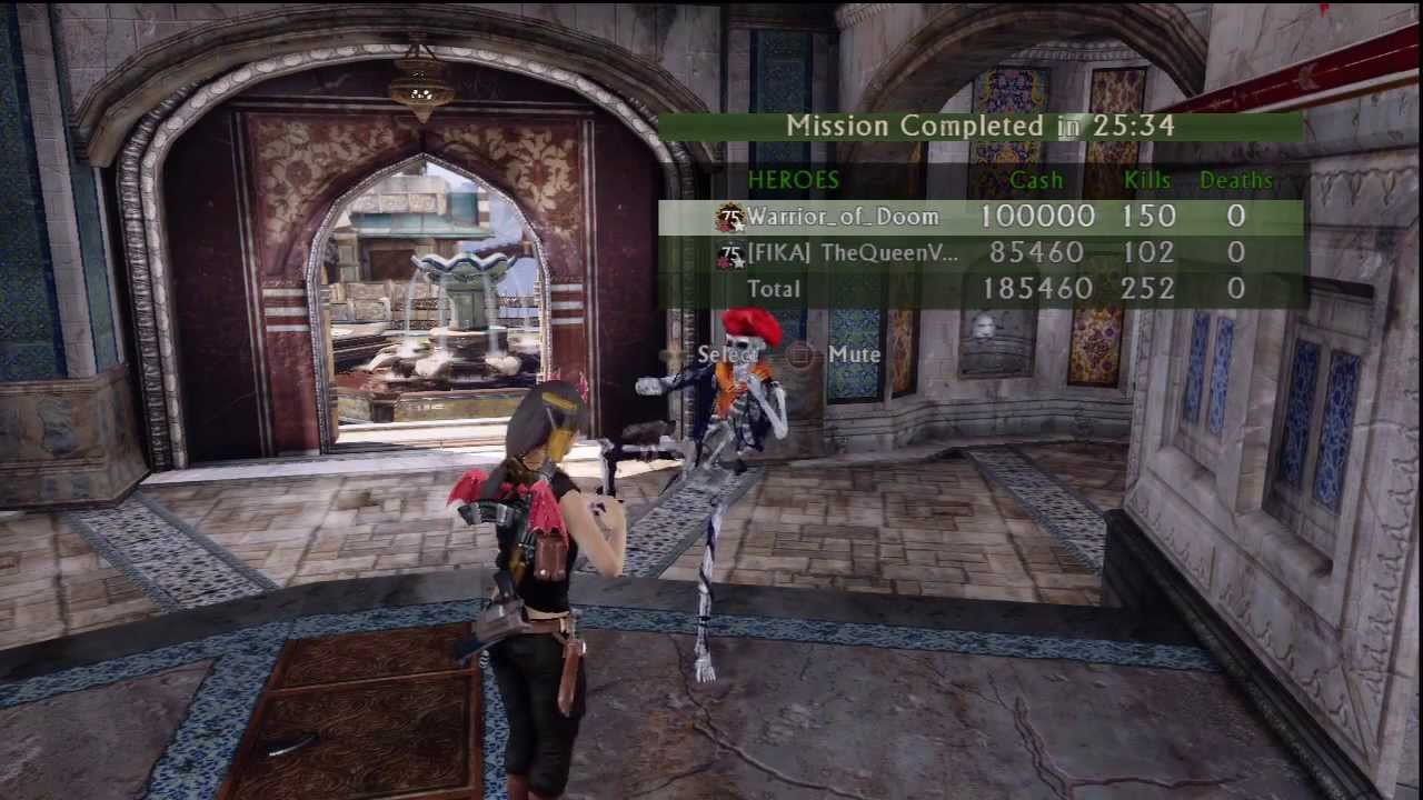 Uncharted 3 Co-op Arena Museum ✮ Crushing ✮ No Deaths & 2 players ♡ Ft. TheQueenVampire