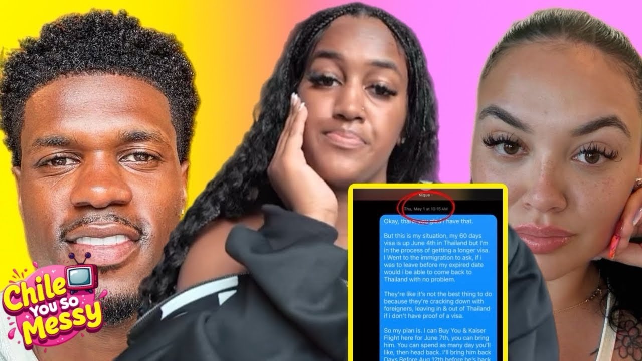 KING’S OWN Texts Expose the GoFundMe SCAM! Border Runs, Visa Lies & What He Hid from NIQUE!