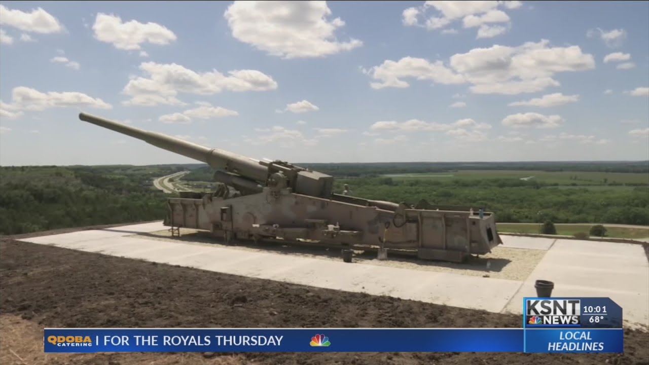 National Guard helps to renovate "Atomic Annie" cannon