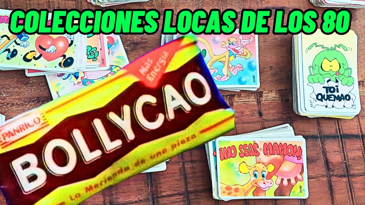 🍭¿Te ACUERDAS de los CROMOS de BOLLYCAO? Las conoces #egb #90s #80s #80s