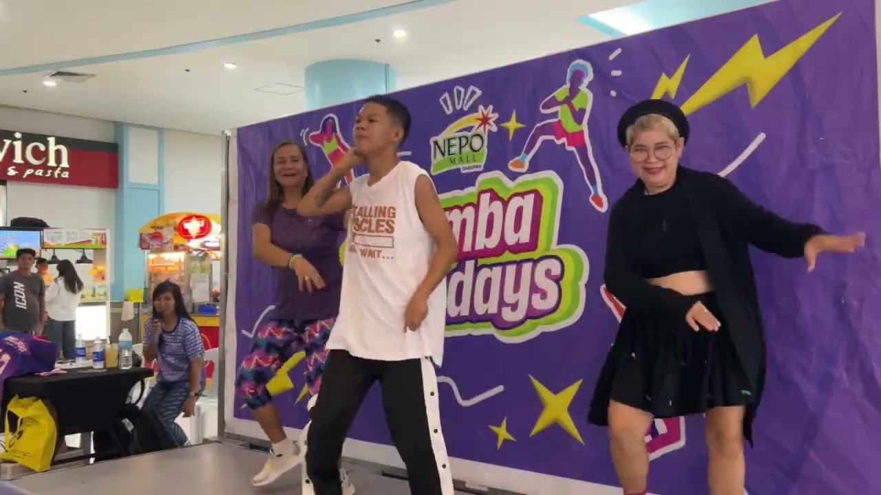 My First Zumba dance this February!❤️TITLE MUSIC: A MAN WITHOUT LOVE RETRO DANCE❤️