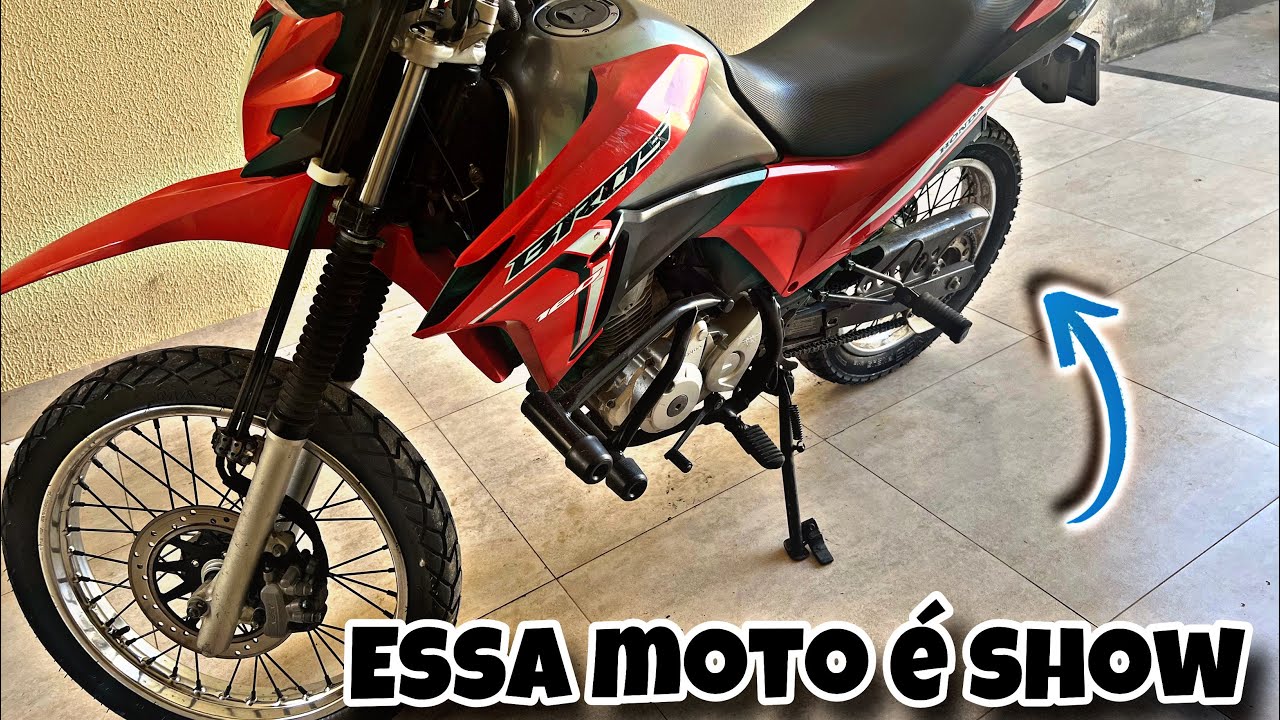 Bros 160 2023 vermelha primeiras impressões