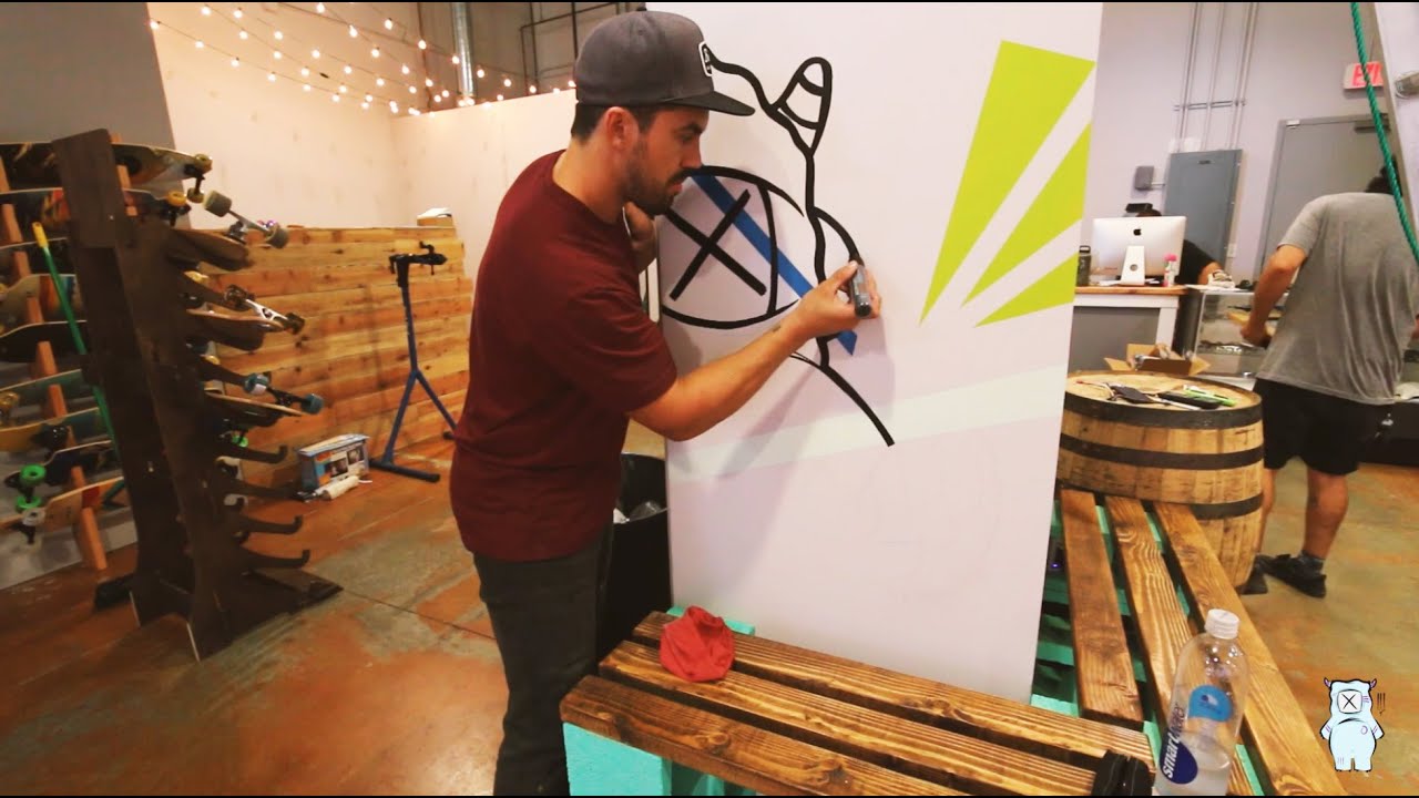 Painting A Huge Mural
