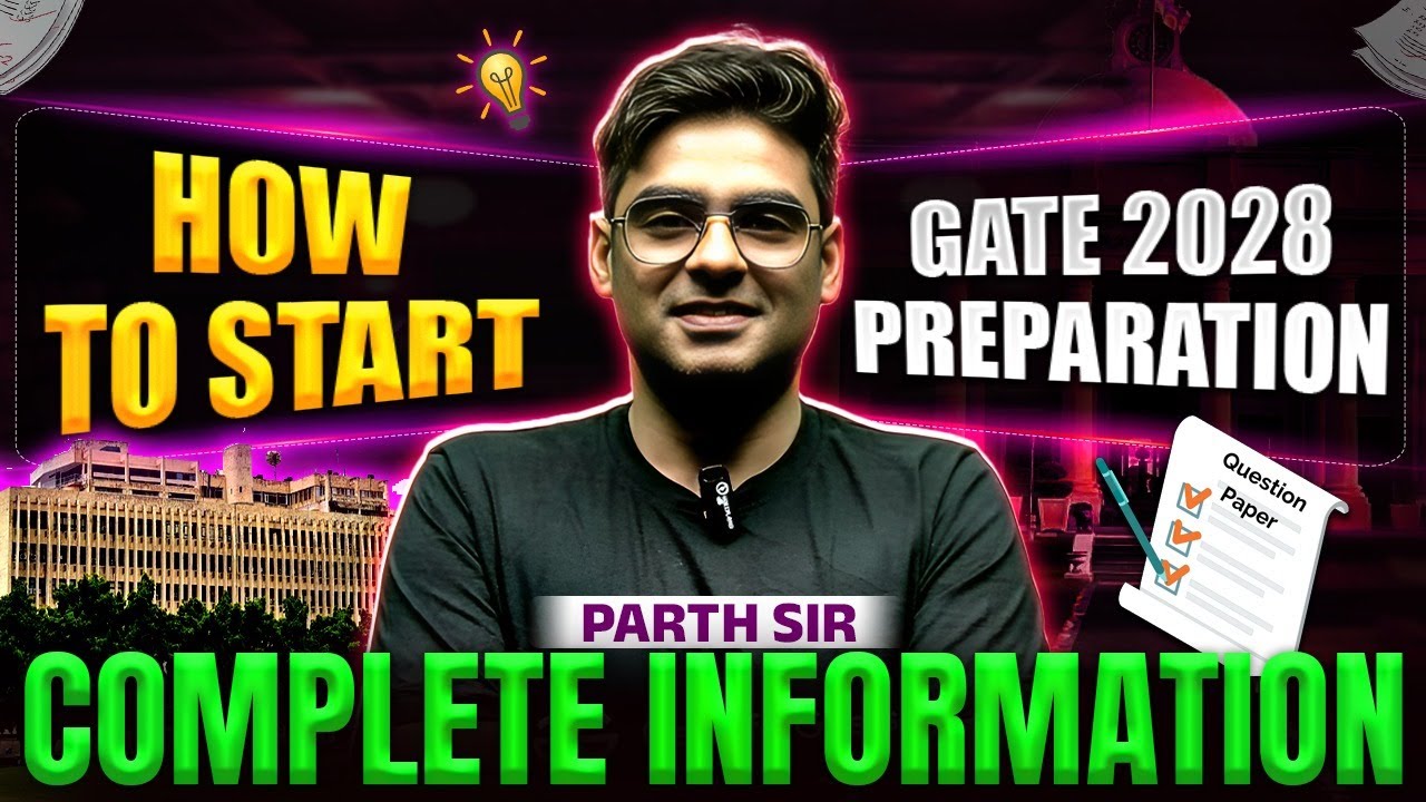 GATE 2028 | GATE 2028 Preparation | GATE2028 Roadmap | GATE 2028 Strategy