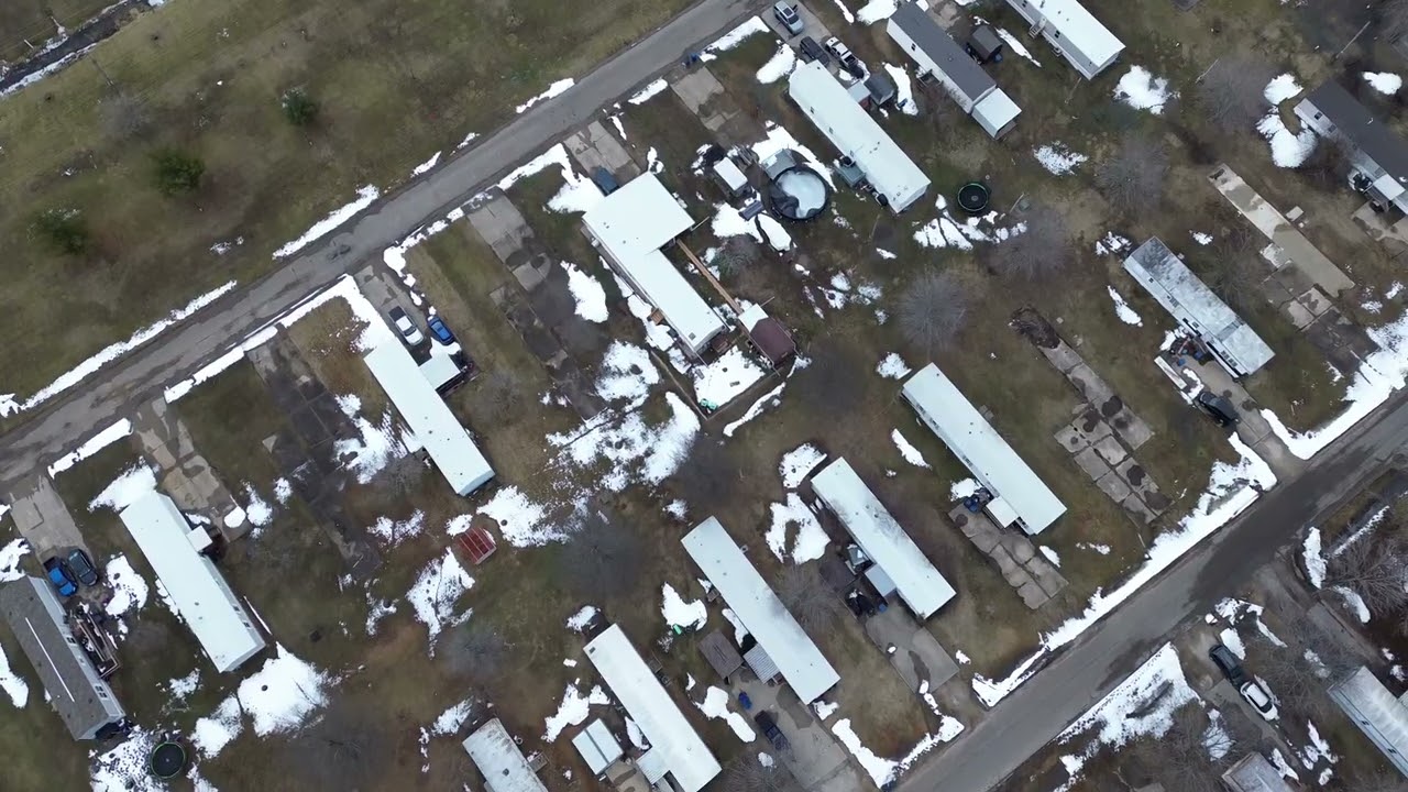 Drone view of the snow melt 2/10/26