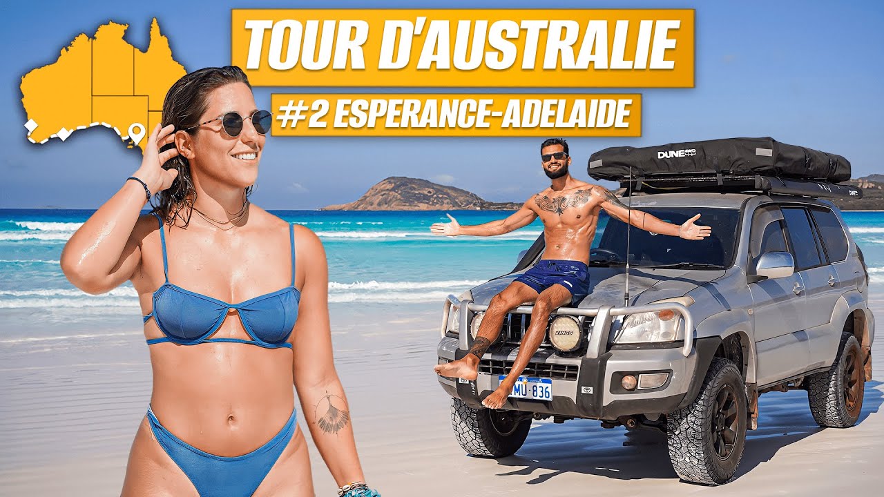 On explore les PLUS BELLES PLAGES d'Australie (road trip Esperance-Adelaide)