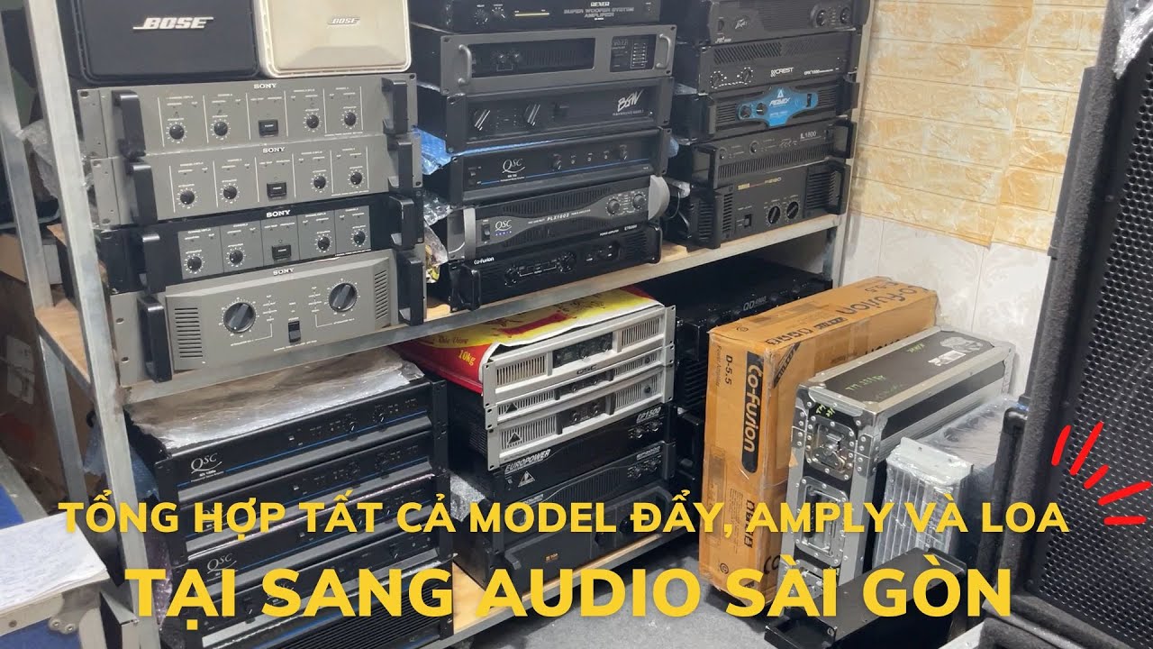 Loa  Đẩy Video Quay Chi Tiết Và Báo Giá Từng Sản Phẩm Tại Sang Audio Sài Gòn