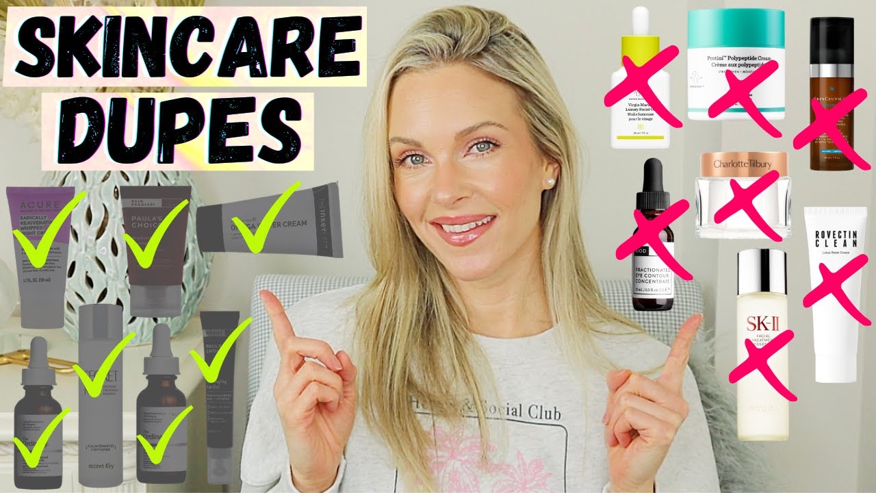 SKINCARE DUPES 2022 | ALTERNATIVES TO POPULAR PRICEY SKINCARE (PART:2)
