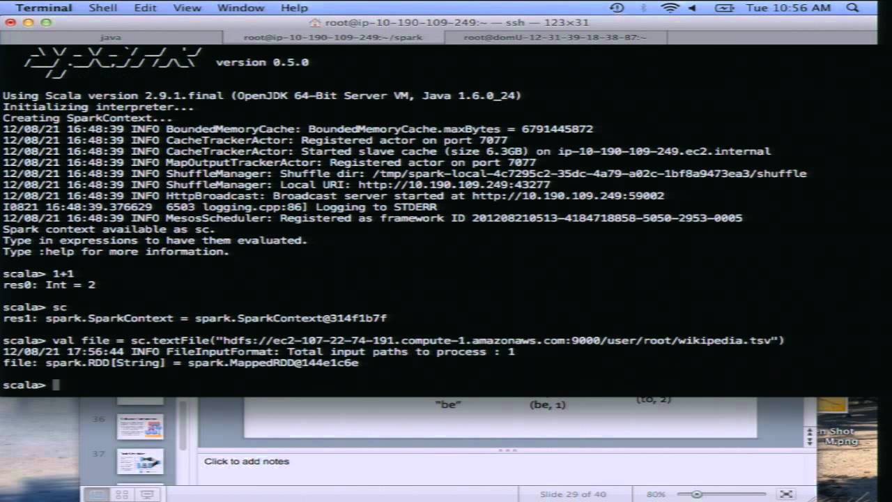 Parallel Programming with Spark (Part 1 & 2) - Matei Zaharia
