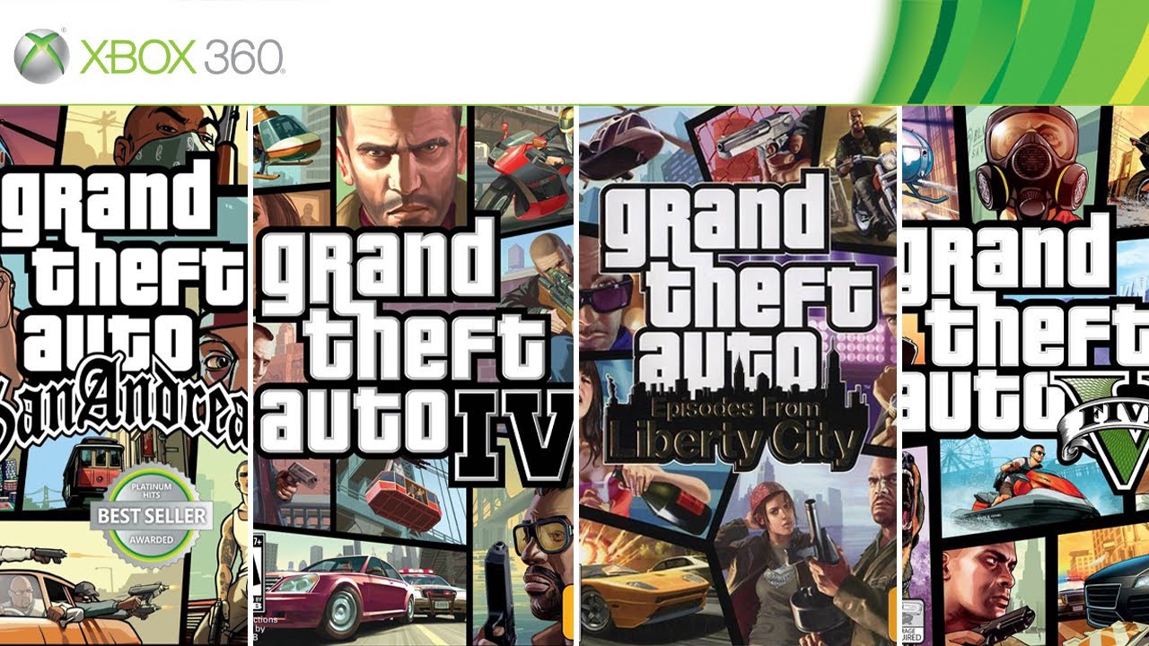 Игры Grand Theft Auto для Xbox 360