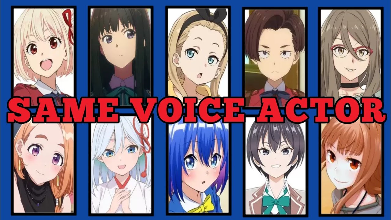 Lycoris Recoil: Friends are thieves of time All Characters Japanese Dub