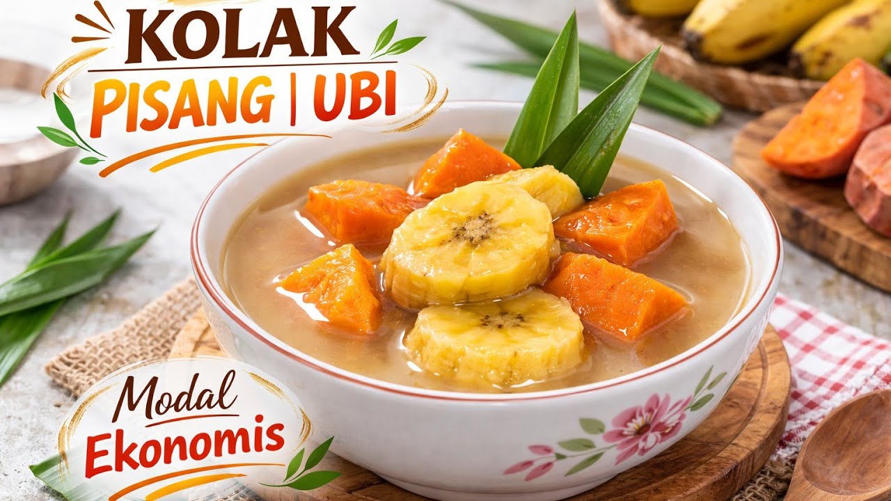TIPS MASAK KOLAK PISANG YANG BIKIN NGILER #kolak #pisang #bukapuasa