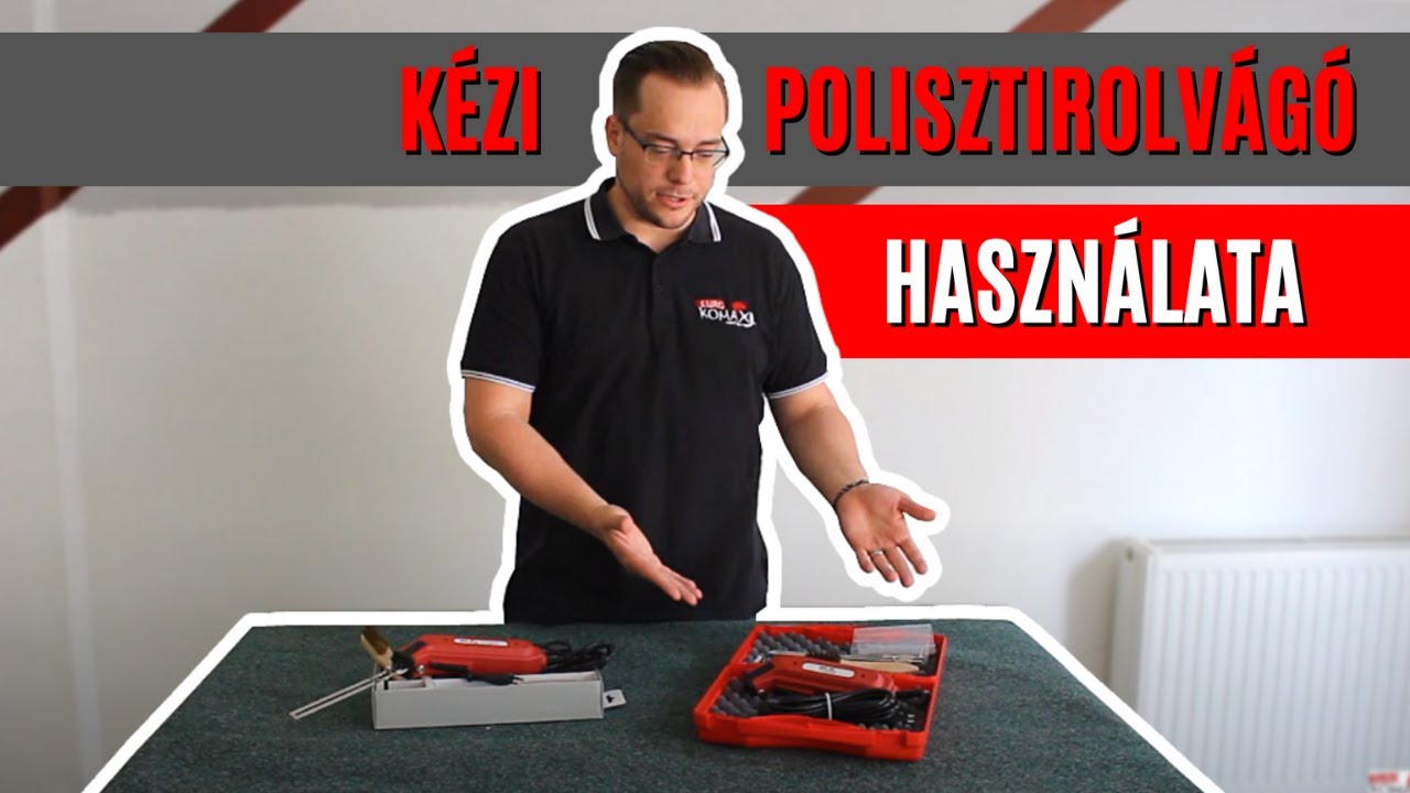 Kézi polisztirolvágó EUROKOMAX Minicut használata - EUROKOMAX KFT - www.eurokomax.hu