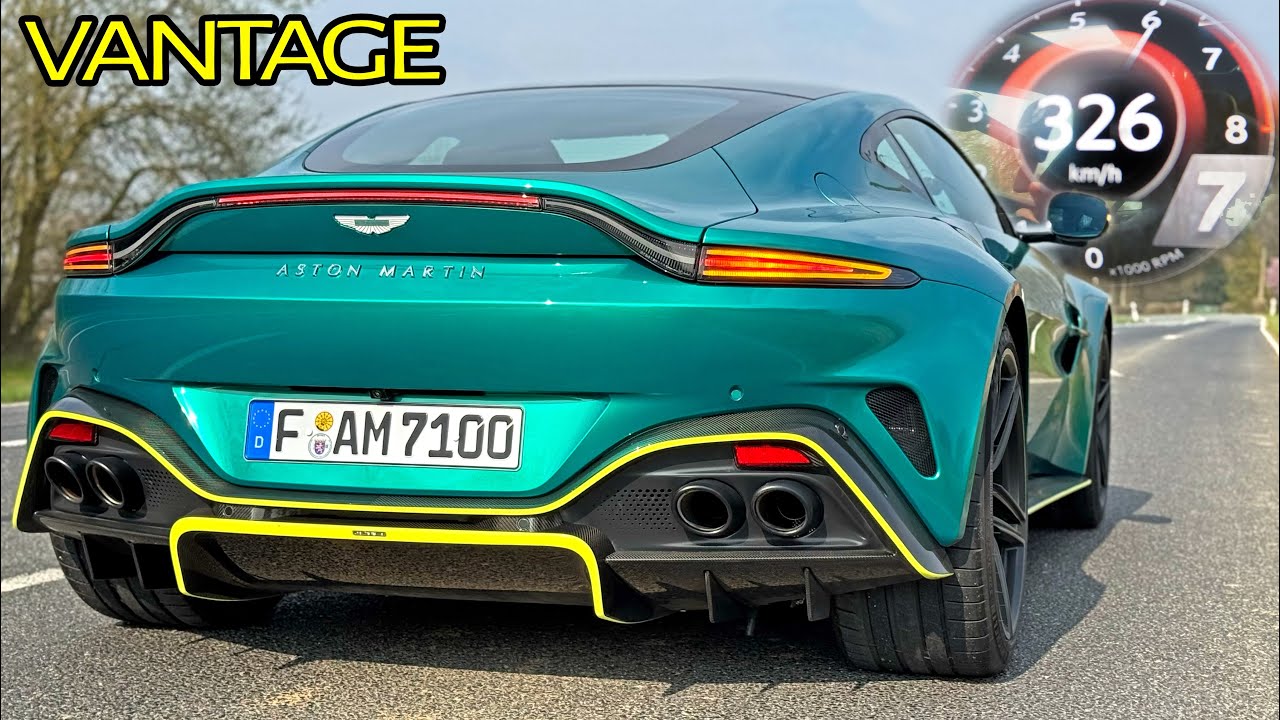 2025 Aston Martin Vantage // 0-100 100-200 200-300 SOUND & POV