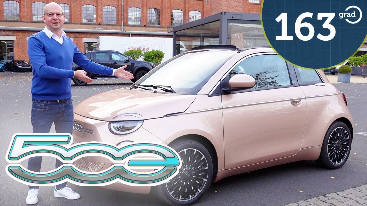 2021 Fiat 500e ICON Cabrio - Im Test von 163 Grad
