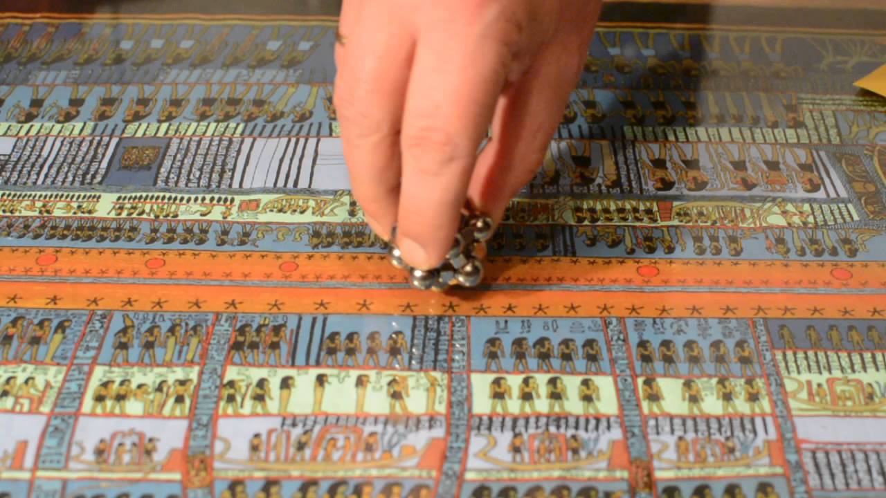 Tiny high speed Spinning Tops made from Neodym Magnets and Steel Balls