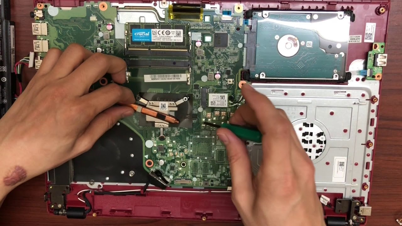 Acer Aspire E5 Thermal Paste replacement