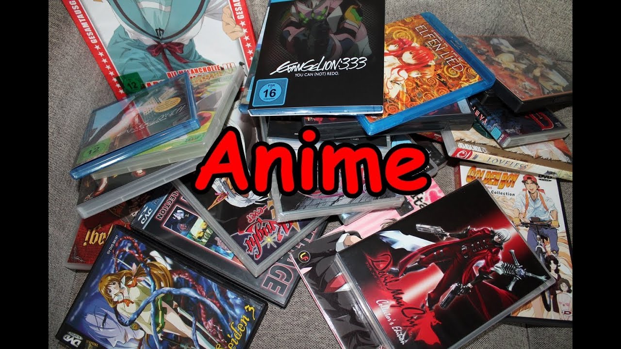 Meine Anime VHS / DVD / Blu-Ray Sammlung - Deutsch ( Stand 29.04.2014 )