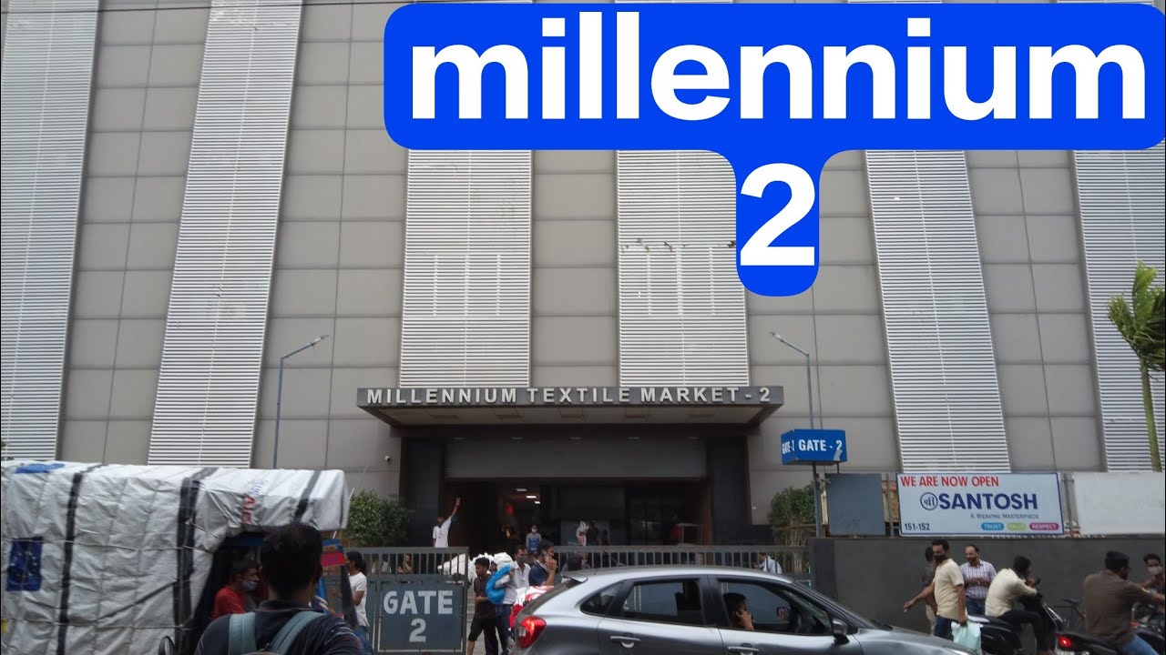 millennium 2 textile Market Surat