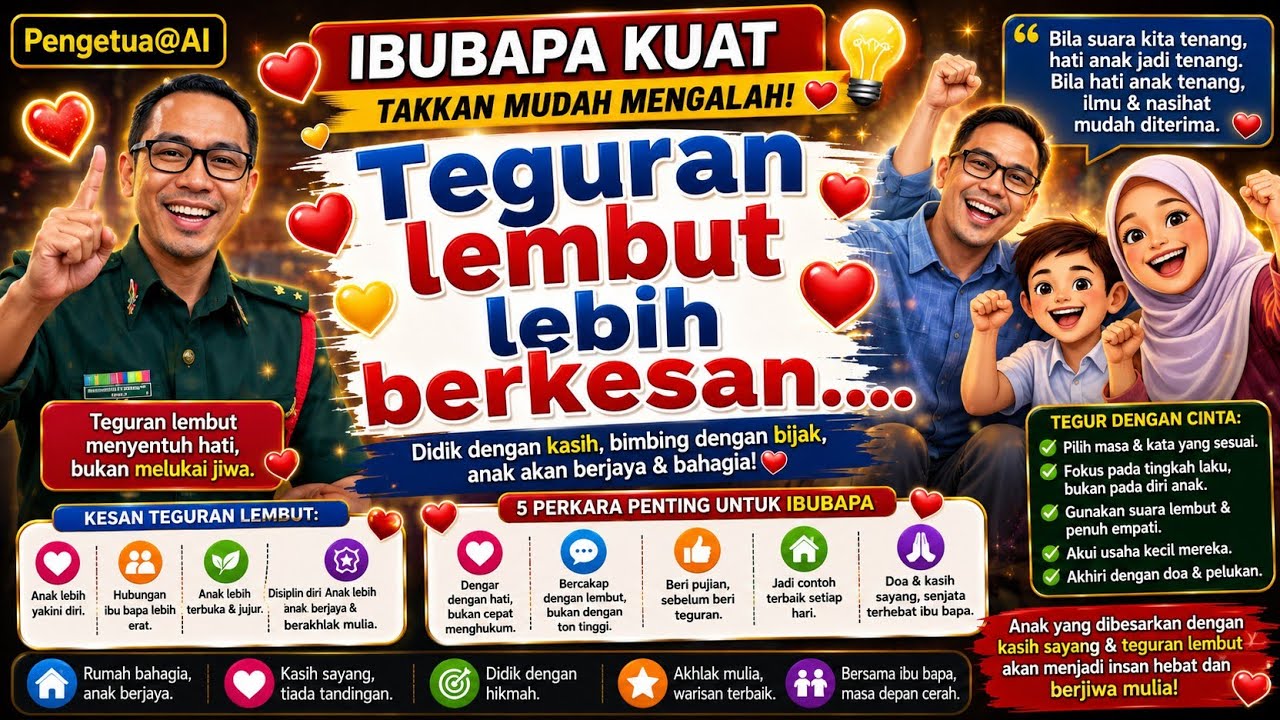 Teguran Lembut Lebih Berkesan – Suara Yang Tenang Membentuk Jiwa Anak | EP08 (V2)