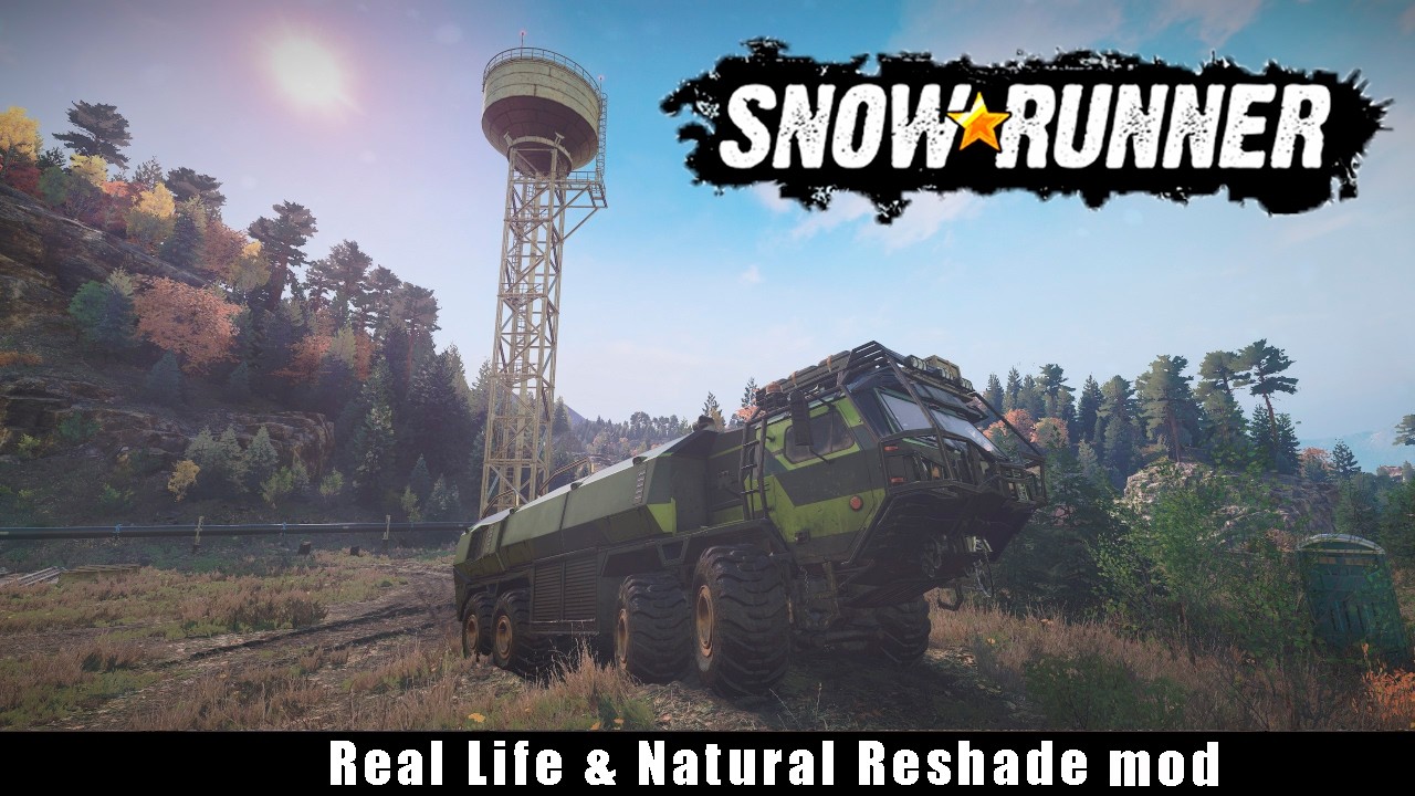 SnowRunner - Зурдания, 17 сезон. Real Life Mod & Natural Reshade. Кооп. Сегодня возим воду !