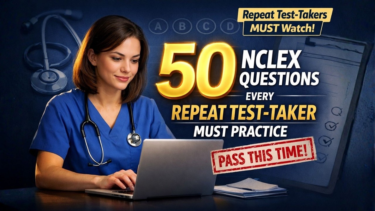 50 вопросов NCLEX, которые должен отработать каждый, кто пересдает экзамен #2026 #образование #уч...