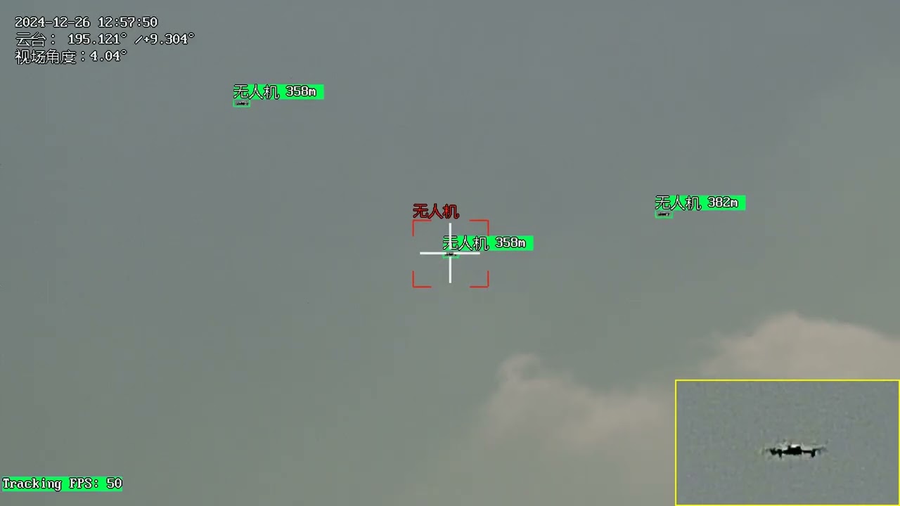 Drone Swarm Group Distance Measurement with LRF