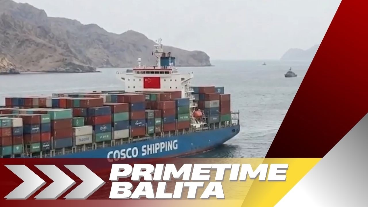 ISANG PINOY NAWAWALA SA GULF OF HORMUZ SA GITNA NG CONFLICT SA MIDDLE EAST
