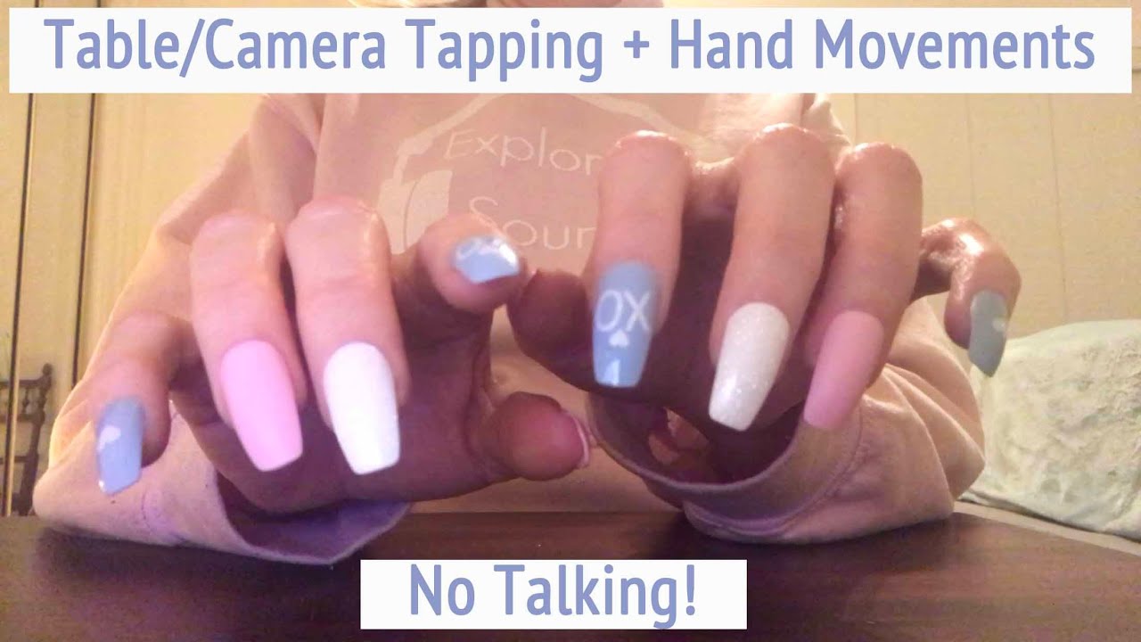 ASMR * Hand Movements * Table Tapping/Scratching * Finger Fluttering * Camera Tapping * No Talking