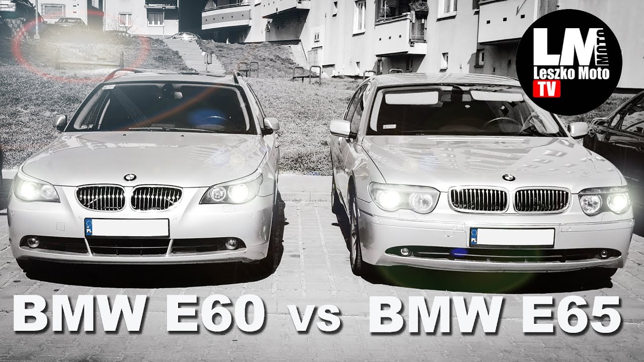 Por&oacute;wnanie BMW E65 vs E60 - po co nam BMW 7 kiedy BMW 5 jest ok ?!
