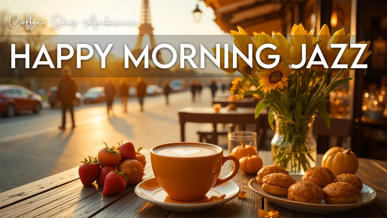 Happy Morning Jazz☕ February Bossa Nova Instrumental & Relaxing Jazz Cafe Music for Studying.