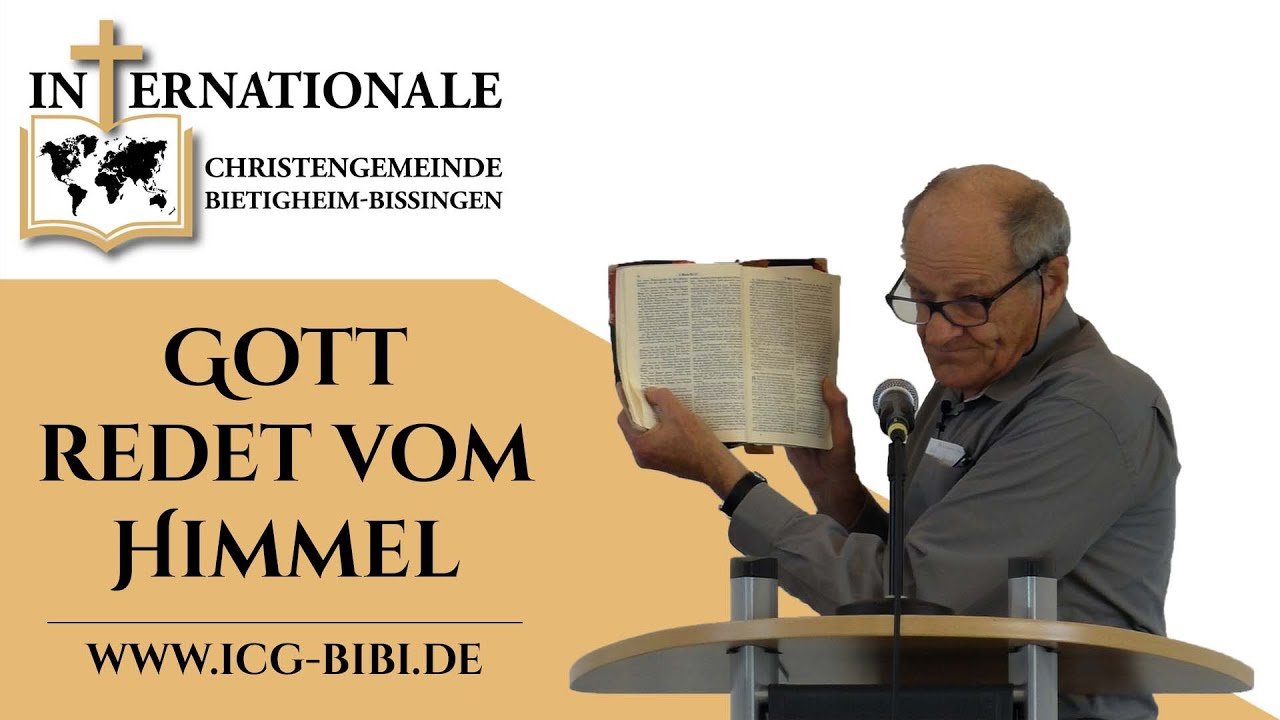 Gott redet vom Himmel | Alexander Seibel | Internationale Christengemeinde