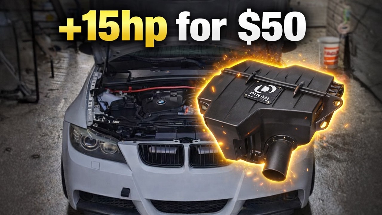 E90 N52 l Budget Dinan Ram Intake DIY