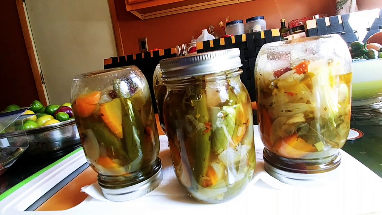 Como conservar, las verduras, (conservas.)