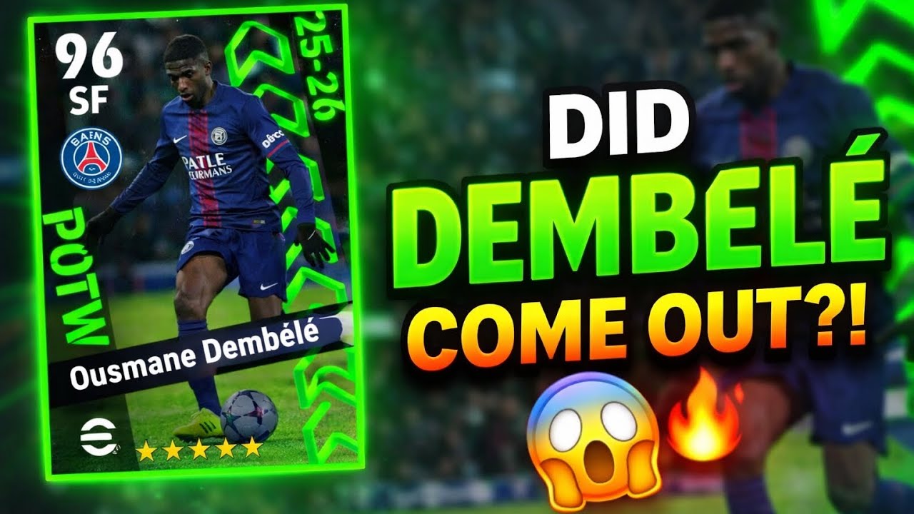 “Did Dembélé Come Out? | eFootball POTW Pack Opening + PVP Match” #efootball 