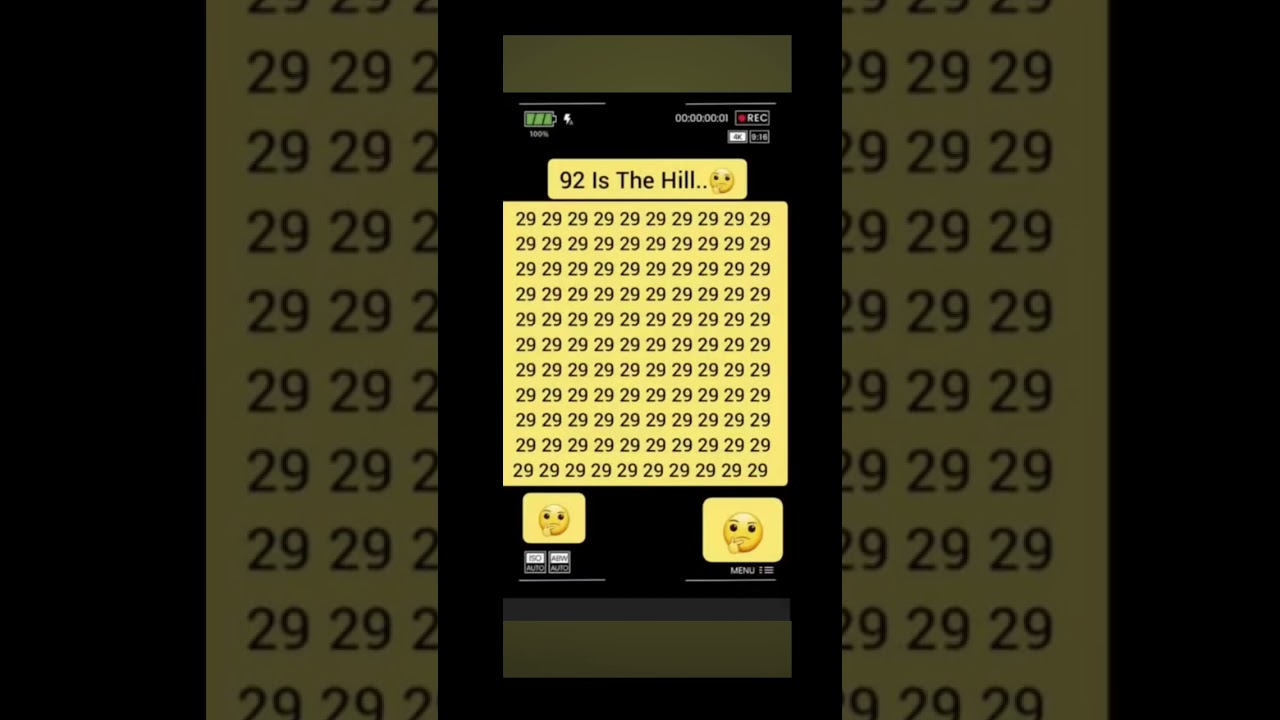 Find The Number 92 !!! 