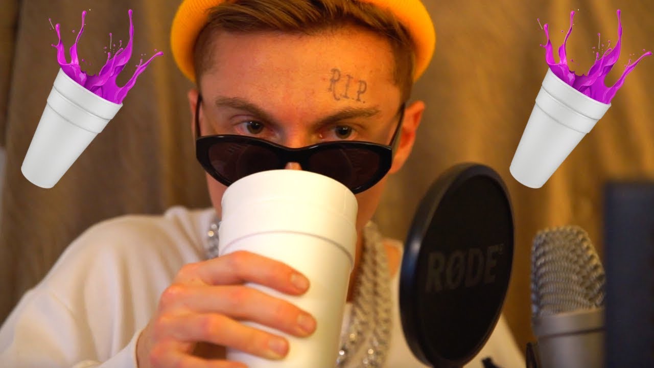Every rapper trying to get the best sip of lean for their intros
