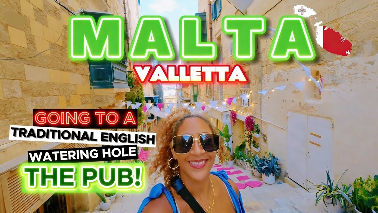 Прогулка по Валлетте, Мальта | Завершение в пабе The Pub, традиционном английском заведении 2025 ...