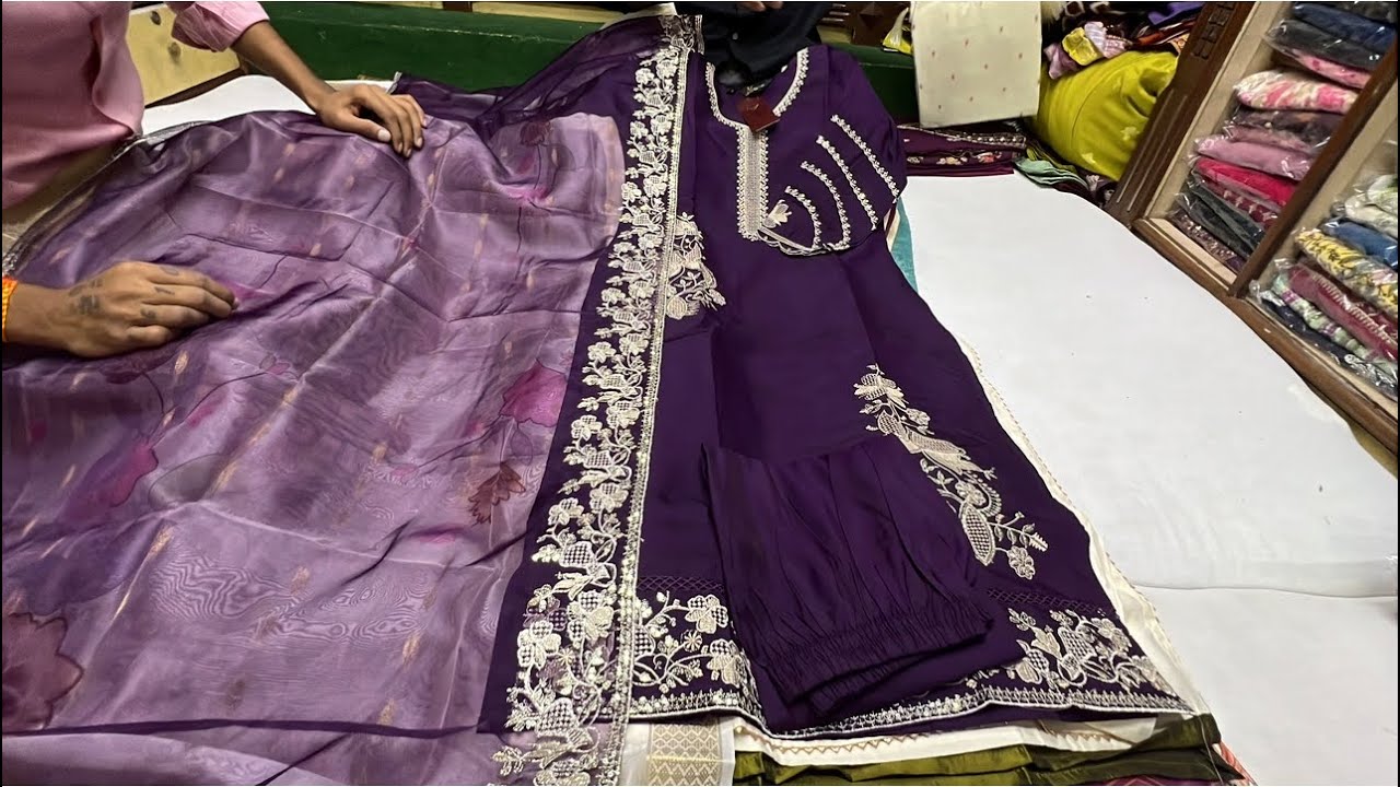 Chickpet Bangalore wholesale designer kurti sets||Single piece courier available
