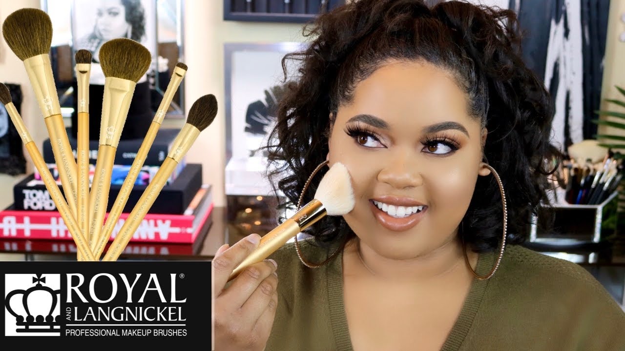 Royal & Langnickel OMNIA Gold Brushes Overview + Demo