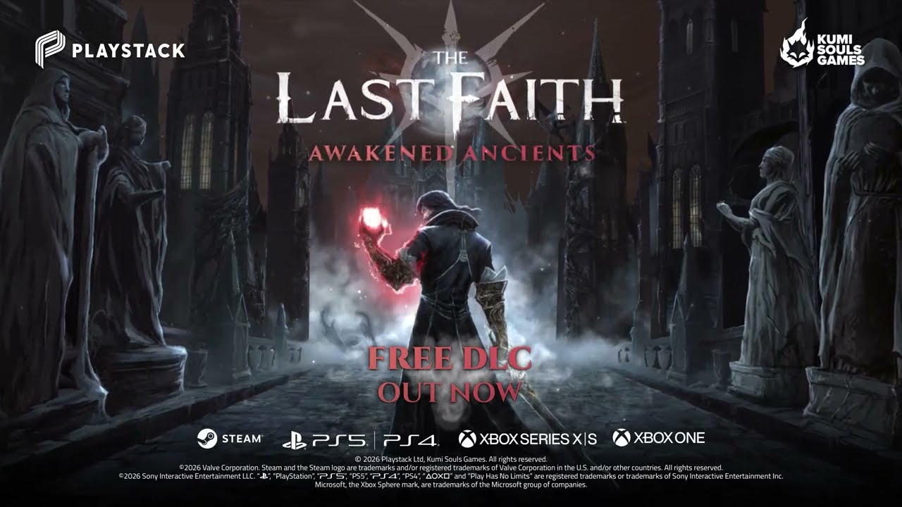 The Last Faith • Awakened Ancients DLC Launch Trailer • PS Xbox PC