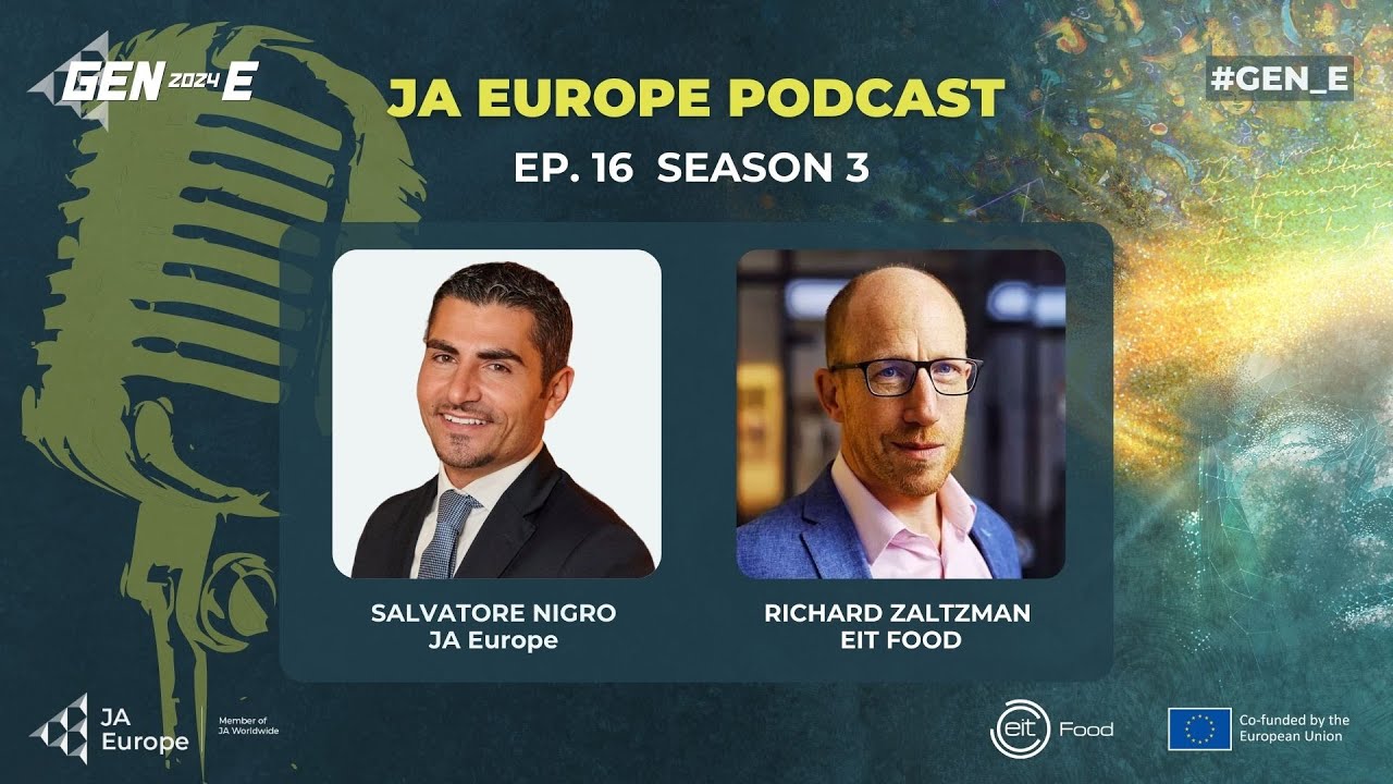 JA Europe Podcast with EIT Food - Can food contribute to a better planet?How to make the difference?