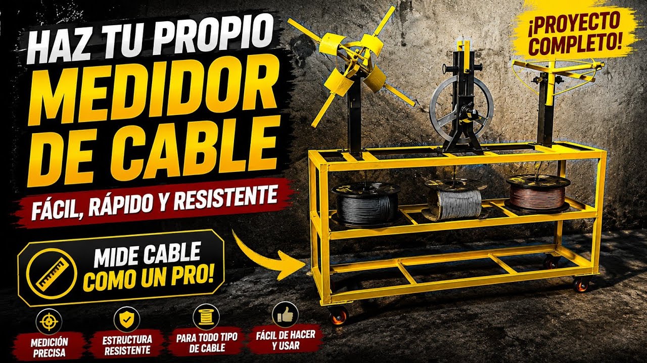 COMO HACER UN MEDIDOR DE CABLE | HERR FORCE | #6011